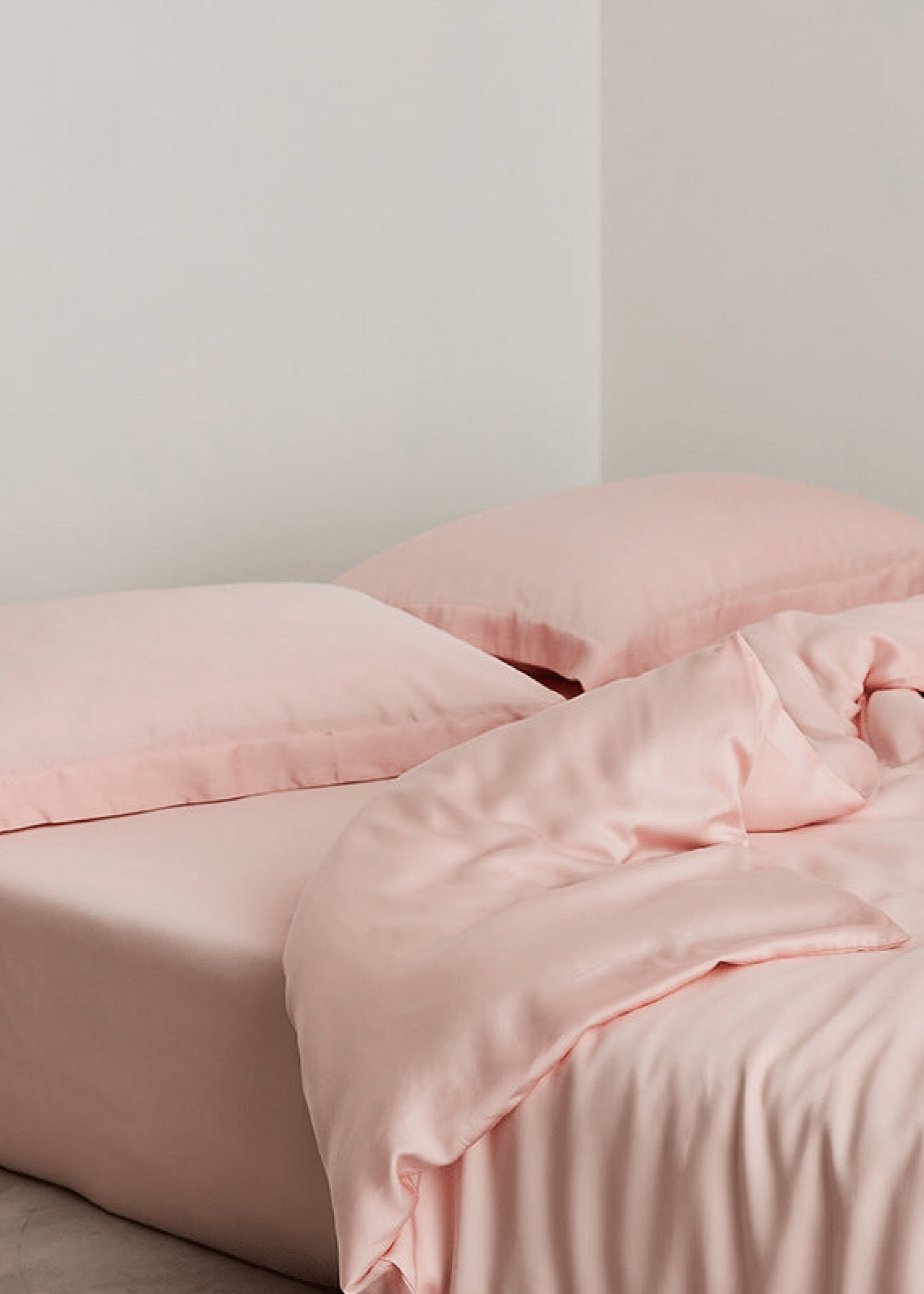Silky Solid Tencel Bedding Set / Blue