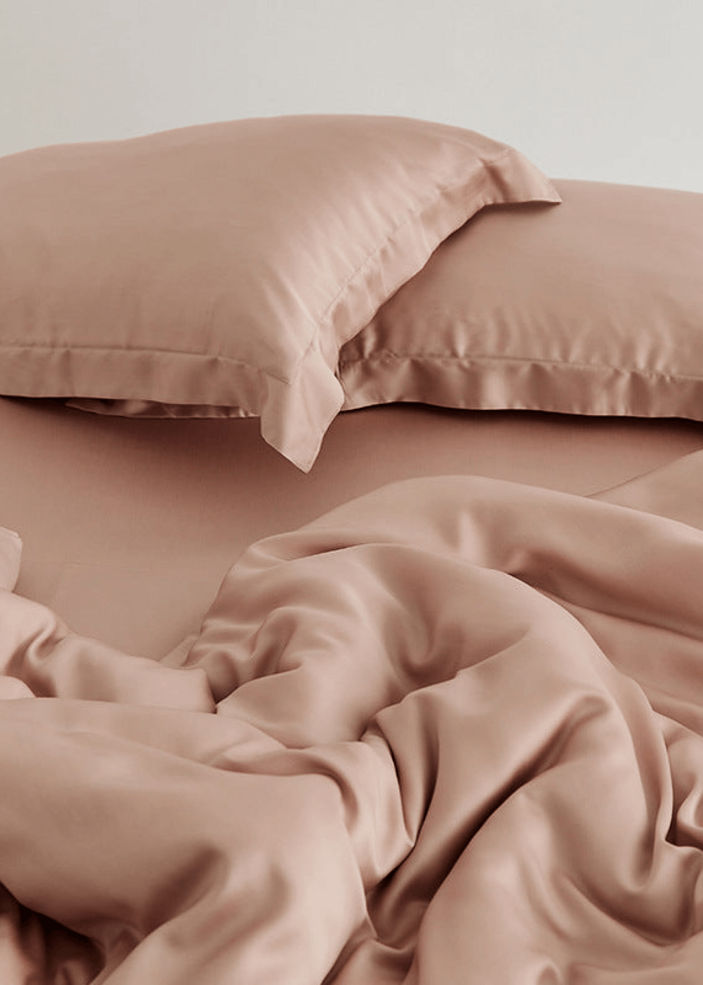 Silky Solid Tencel Bedding Set / Blue