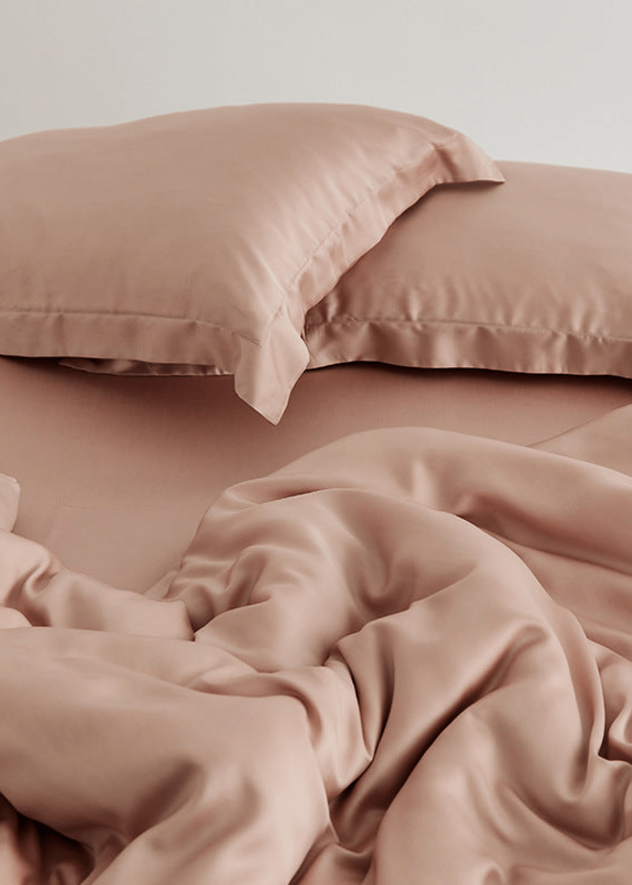 Silky Solid Tencel Bedding Set / Blue
