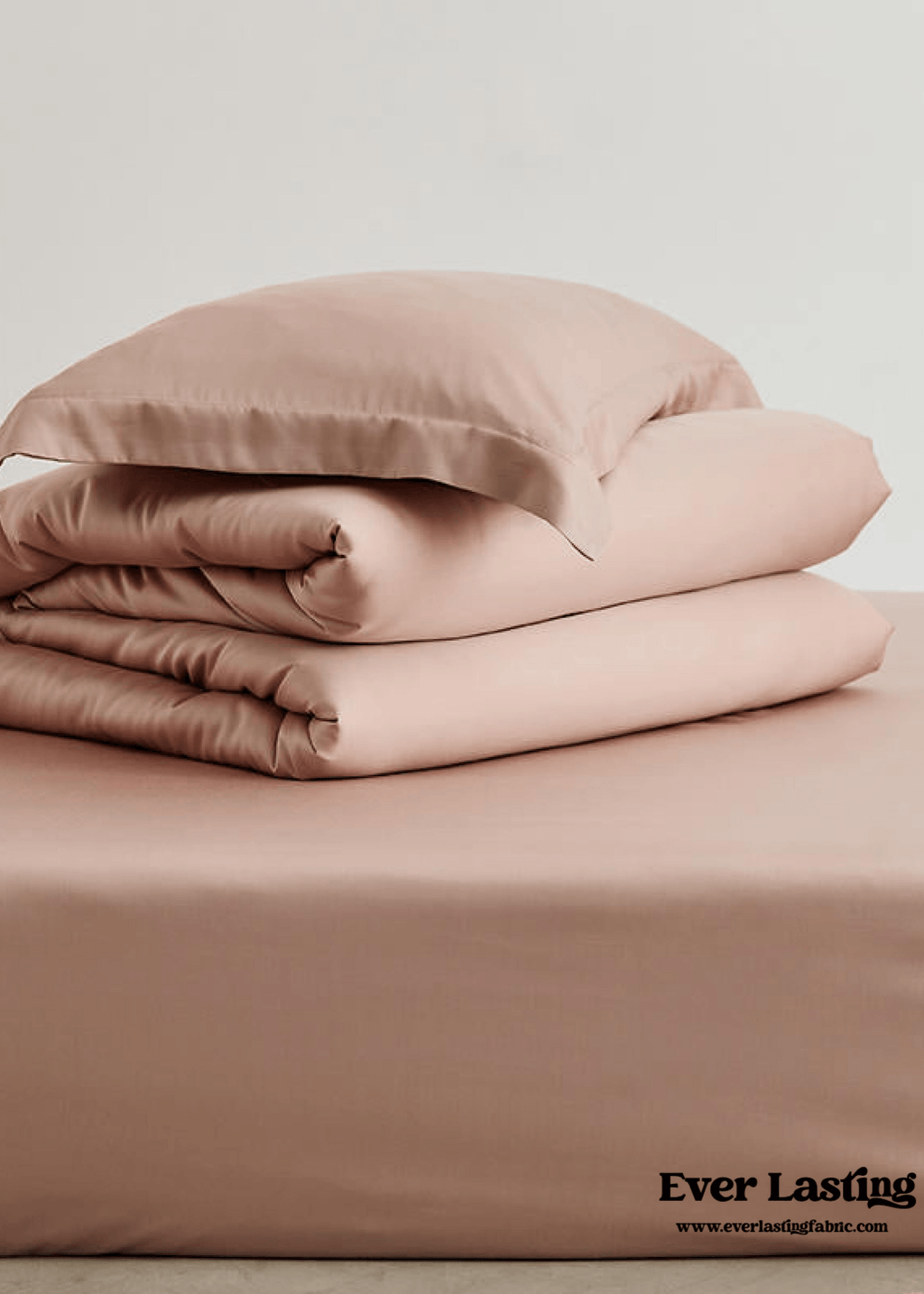 Silky Solid Tencel Bedding Set / Blue