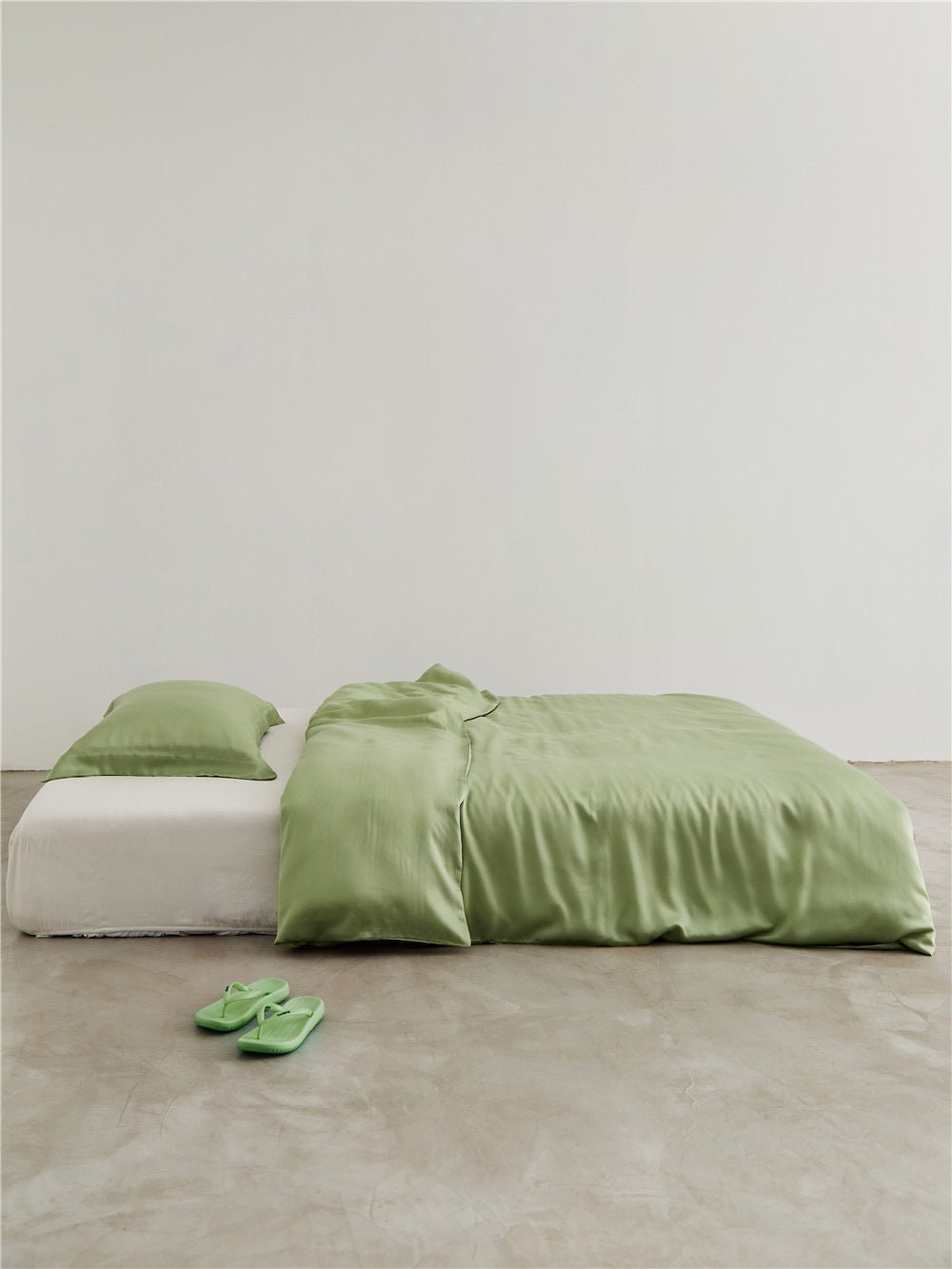 Silky Solid Tencel Duvet Cover