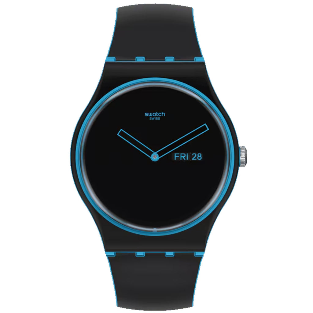 Swatch Men's Originals Monthly Drops Minimal Line Blue