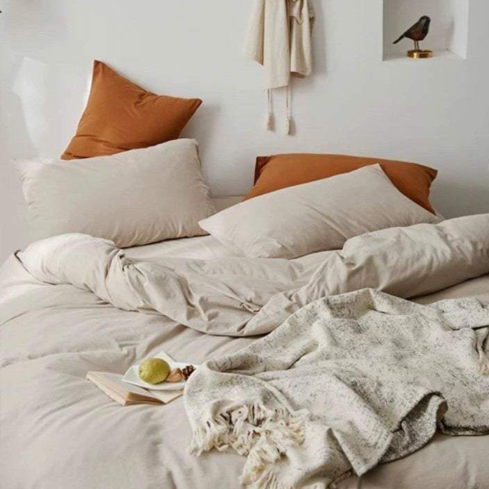 Solid Bedding Set / Forest Green