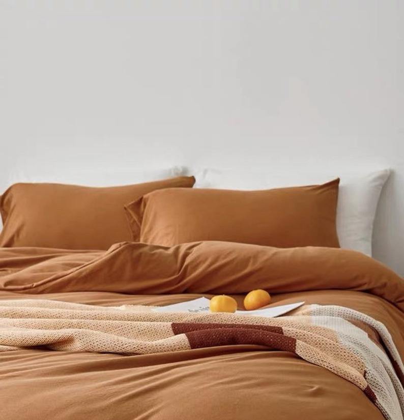 Solid Bedding Set / Forest Green