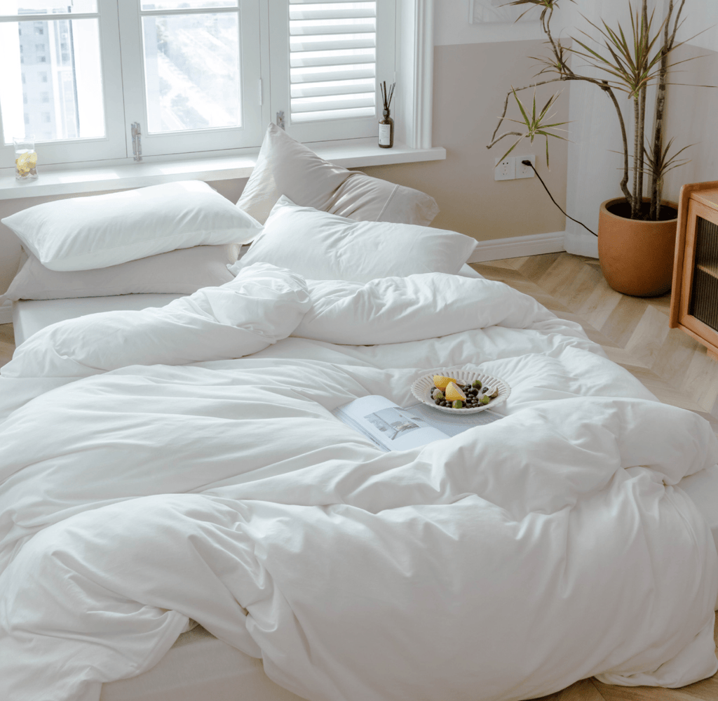 Solid Bedding Set / Forest Green