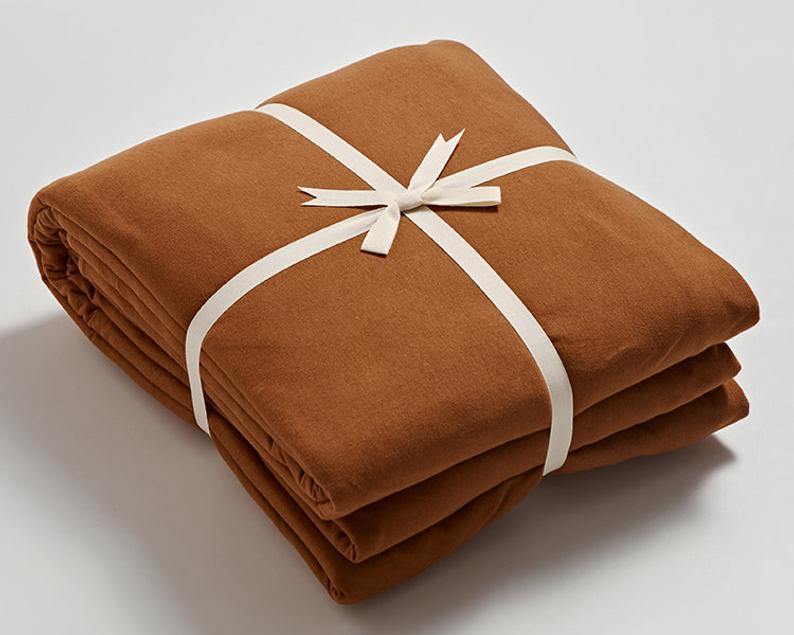 Solid Bedding Set / White