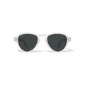 Soul 51mm Keyhole Sunglasses | White