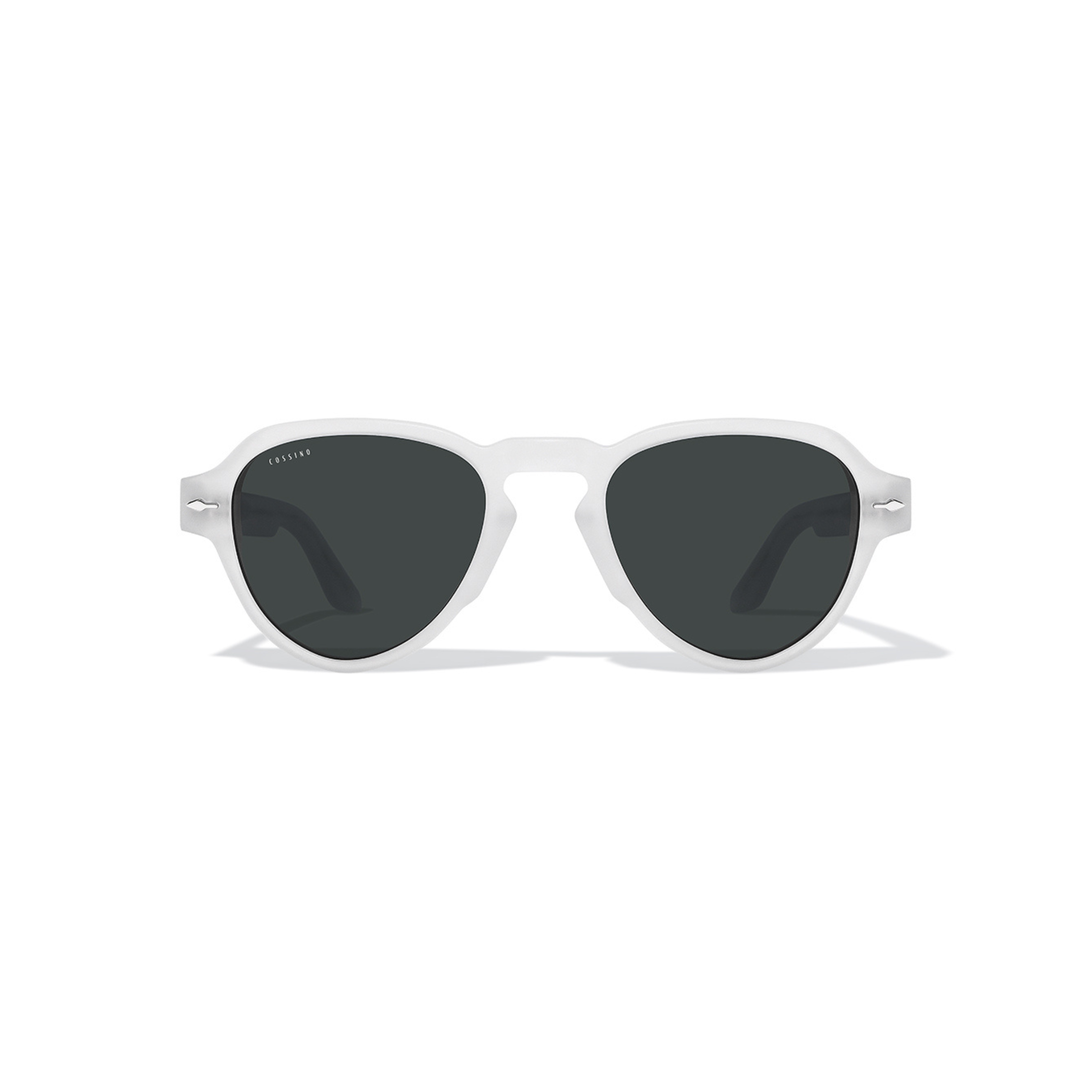 Soul 51mm Keyhole Sunglasses | White