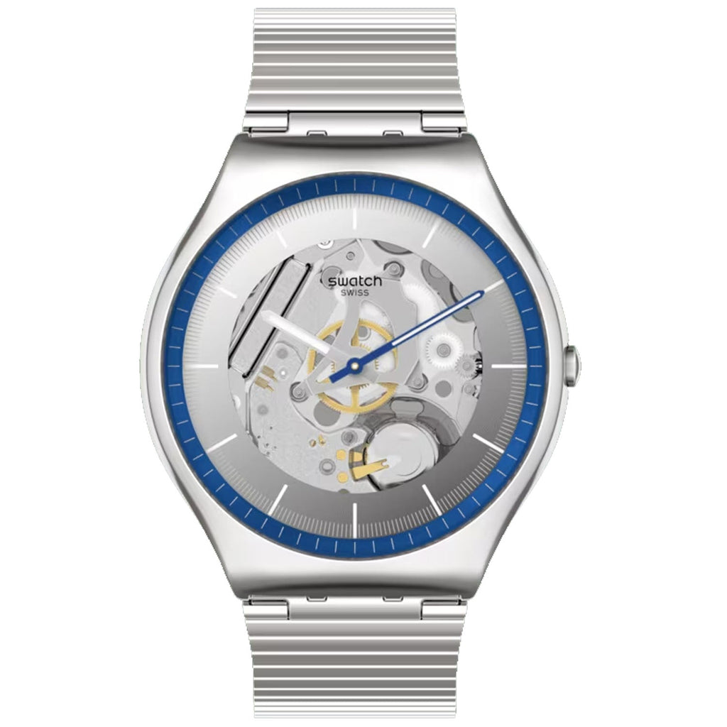 Swatch Men's Skin Monthly Drops Ringing in Blue