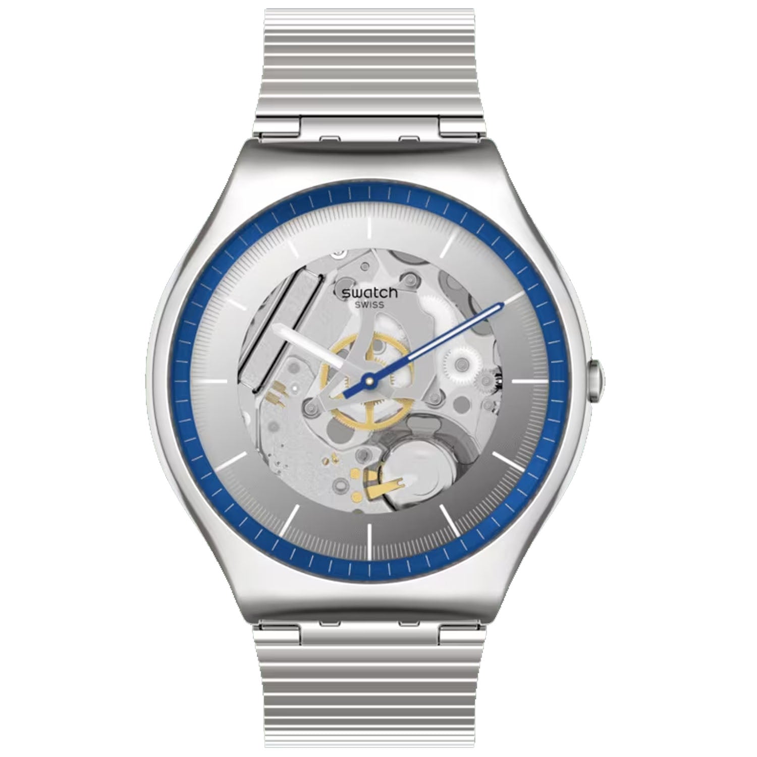 Swatch Men's Skin Monthly Drops Ringing in Blue
