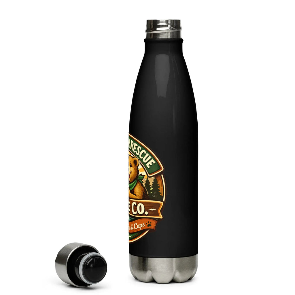 Sunny Bear Rescue Coffee Co. Stainless Steel Water Bottle