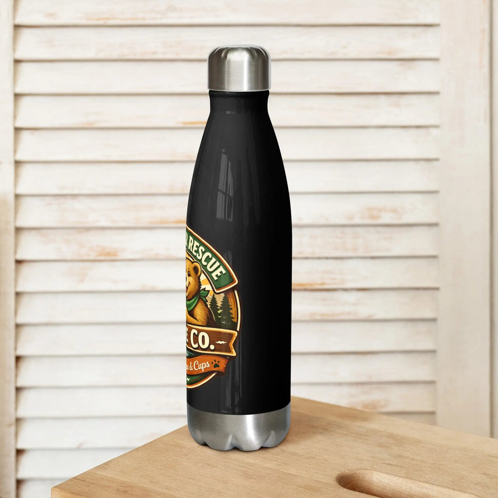 Sunny Bear Rescue Coffee Co. Stainless Steel Water Bottle