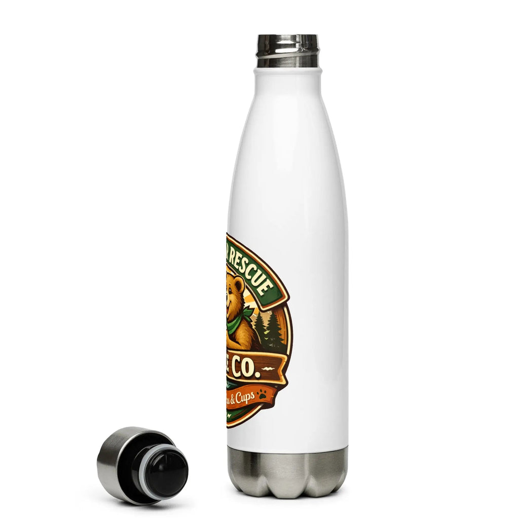 Sunny Bear Rescue Coffee Co. Stainless Steel Water Bottle