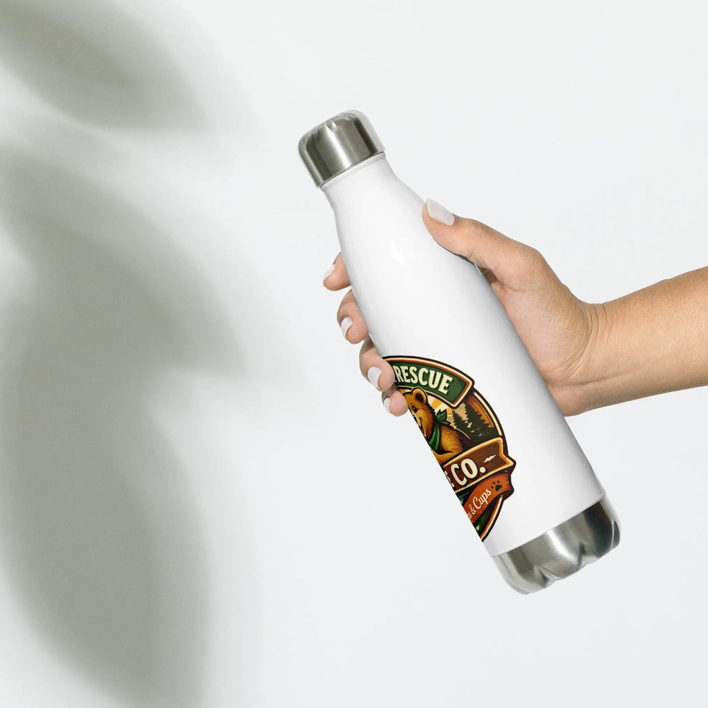 Sunny Bear Rescue Coffee Co. Stainless Steel Water Bottle