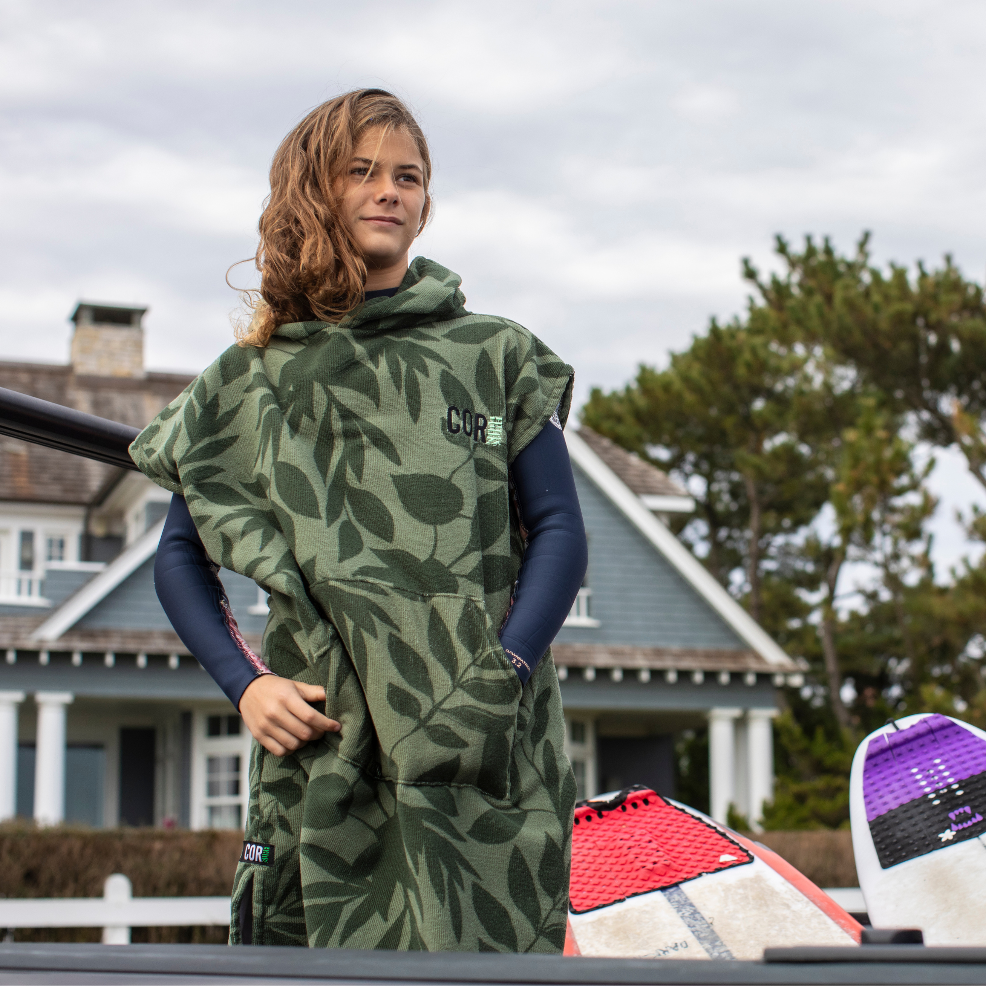Changing Towel Poncho (Kona) Medium Size