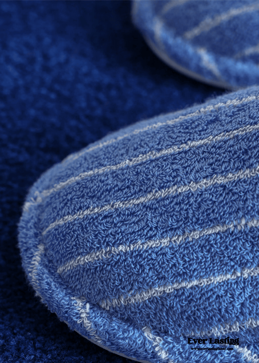 Thin Striped House Slippers