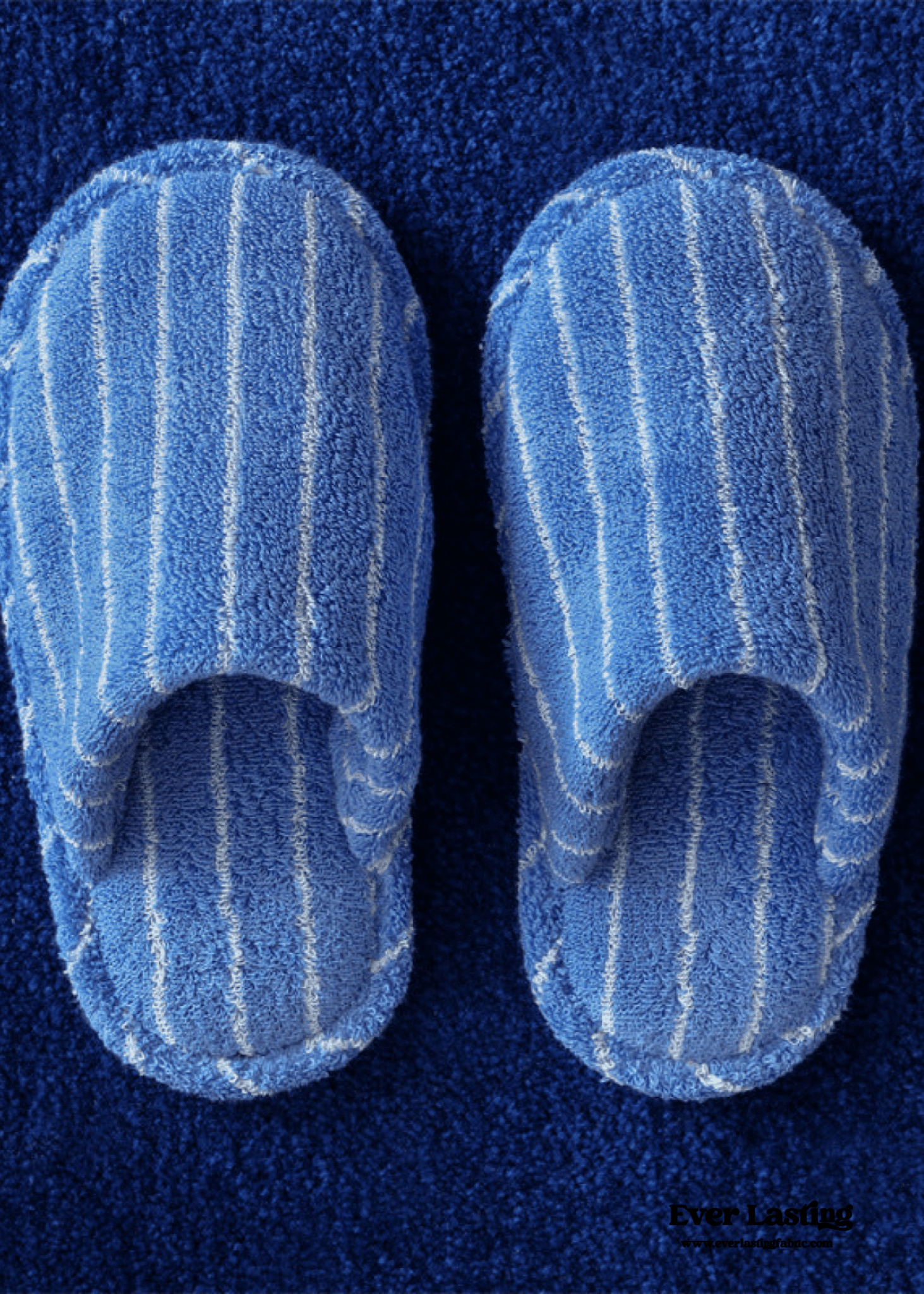 Thin Striped House Slippers