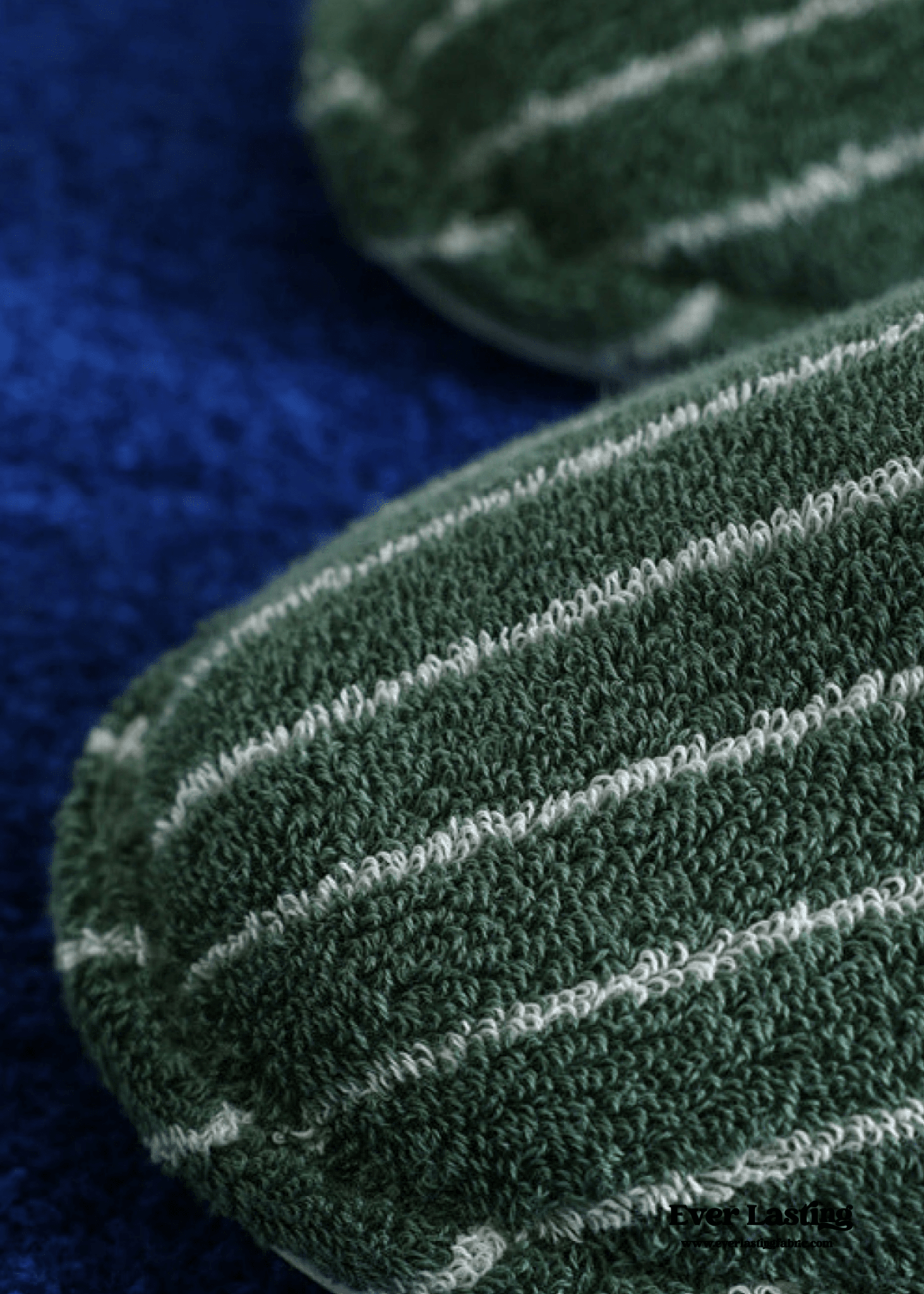 Thin Striped House Slippers