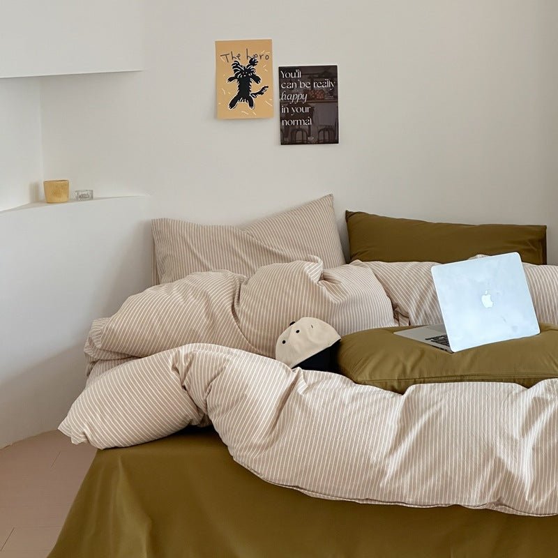 Thin Striped Pillowcases