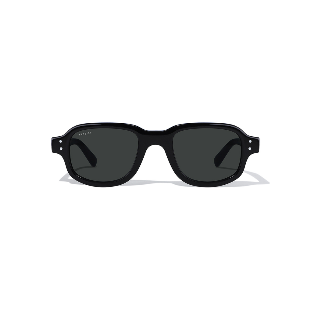Tres 48mm Rectangle Sunglasses | Black