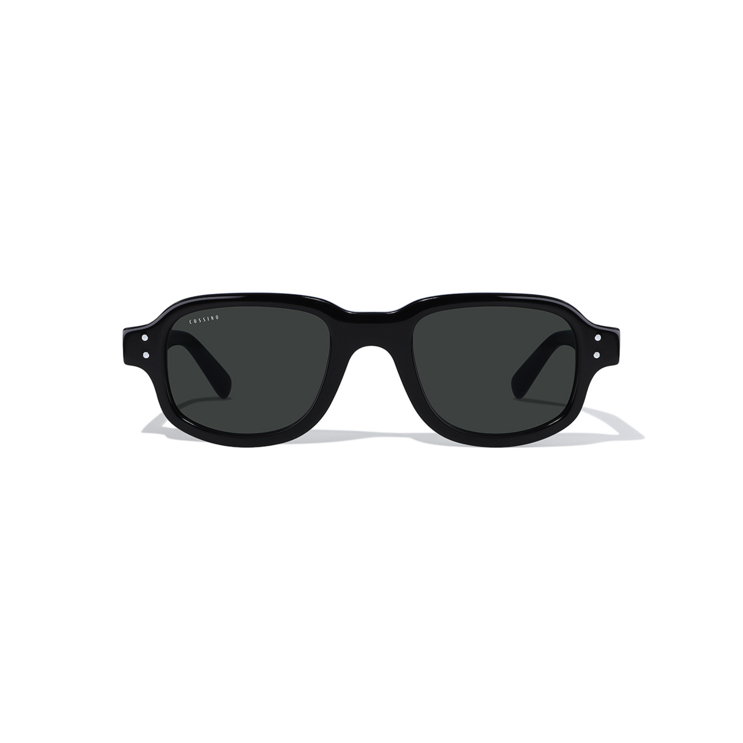 Tres 48mm Rectangle Sunglasses | Black