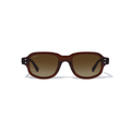 Tres 48mm Rectangle Sunglasses | Brown