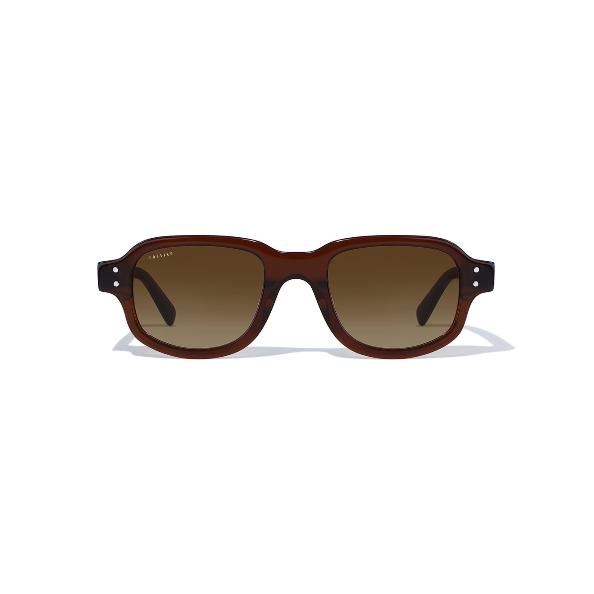 Tres 48mm Rectangle Sunglasses | Brown