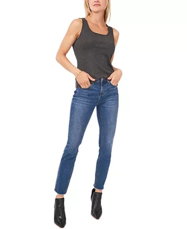 Vince Camuto Knit Tank, Size Small in Medium Heather Grey, Size Small