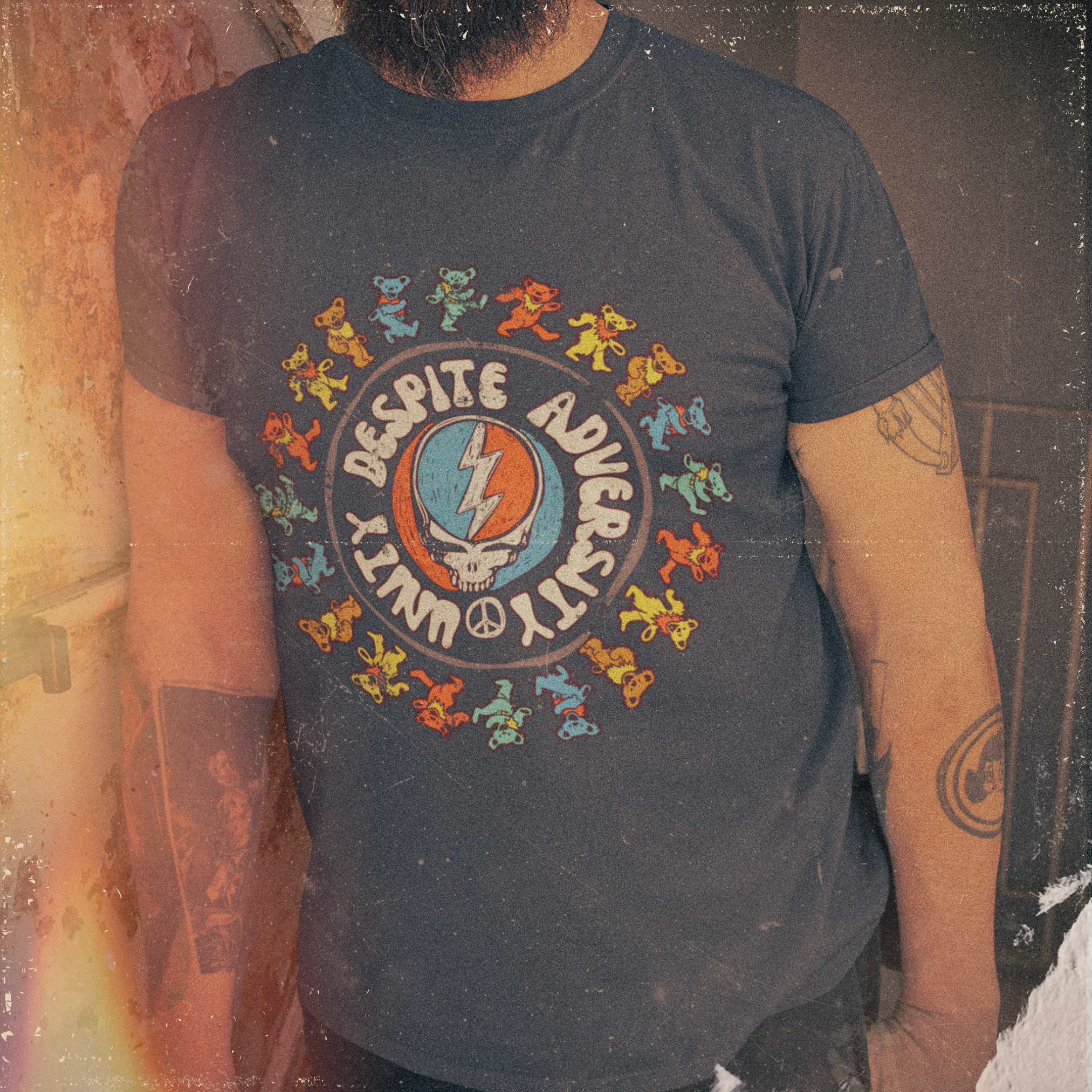 Unity Despite Adversity - Feeding America Fundraiser Tee - Unisex Jersey Short Sleeve Tee