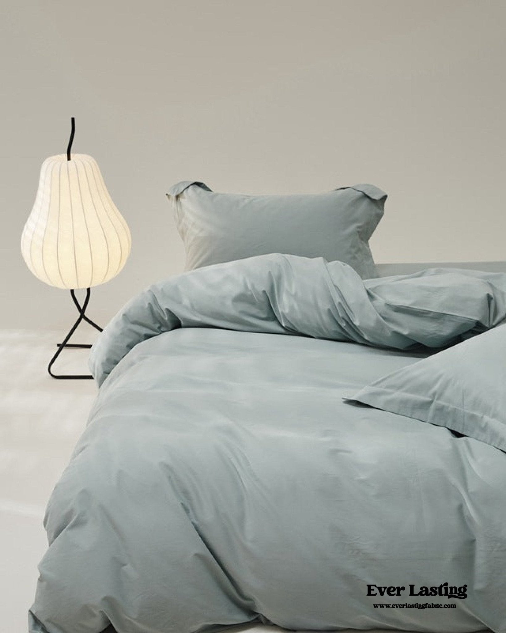 Velvære Luxe Solid Color Cotton Bedding Set / Brown