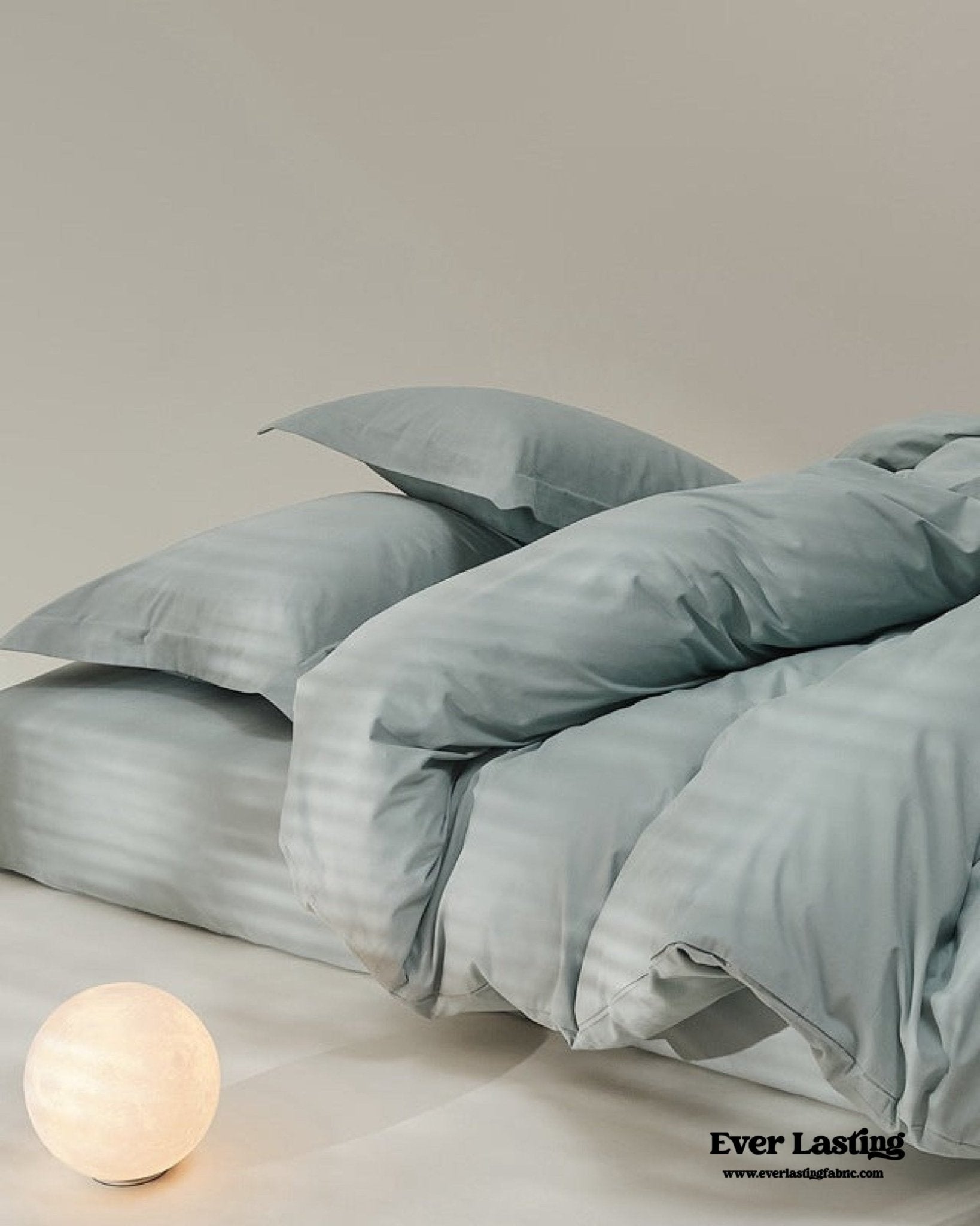 Velvære Luxe Solid Color Cotton Bedding Set / Brown