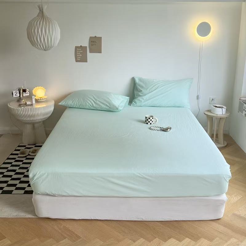 Washed Cotton Bed Sheets (15 Colors)