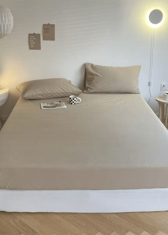 Washed Cotton Bed Sheets (15 Colors)