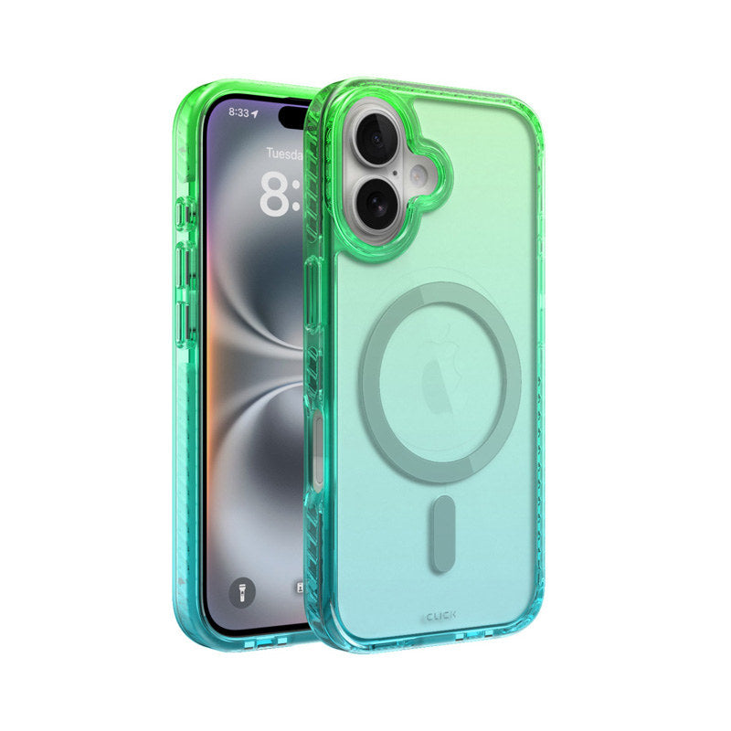 CLICK Clear Ombre MagSafe Case for Apple iPhone 16