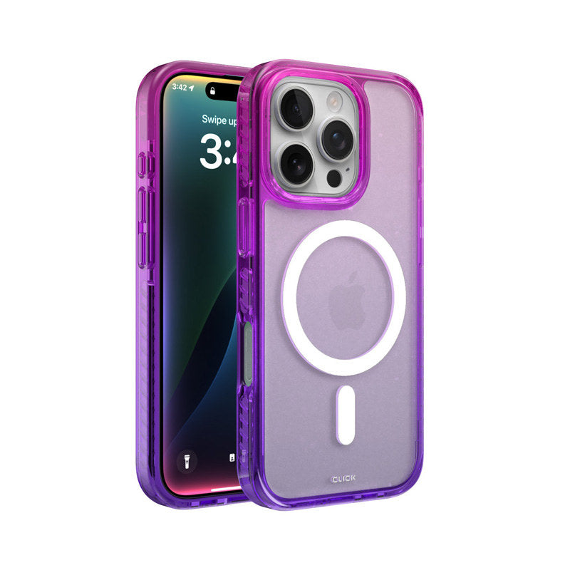 CLICK Clear Ombre MagSafe Case for Apple iPhone 16 Pro Max