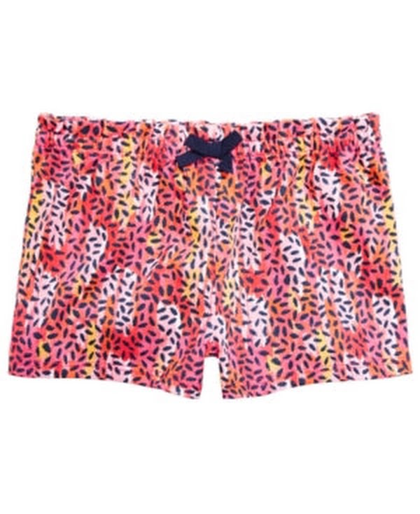 First Impressions Toddler Girls Animal-Print Cotton Shorts