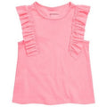 First Impressions Baby Girls Ribbed Ruffle Top