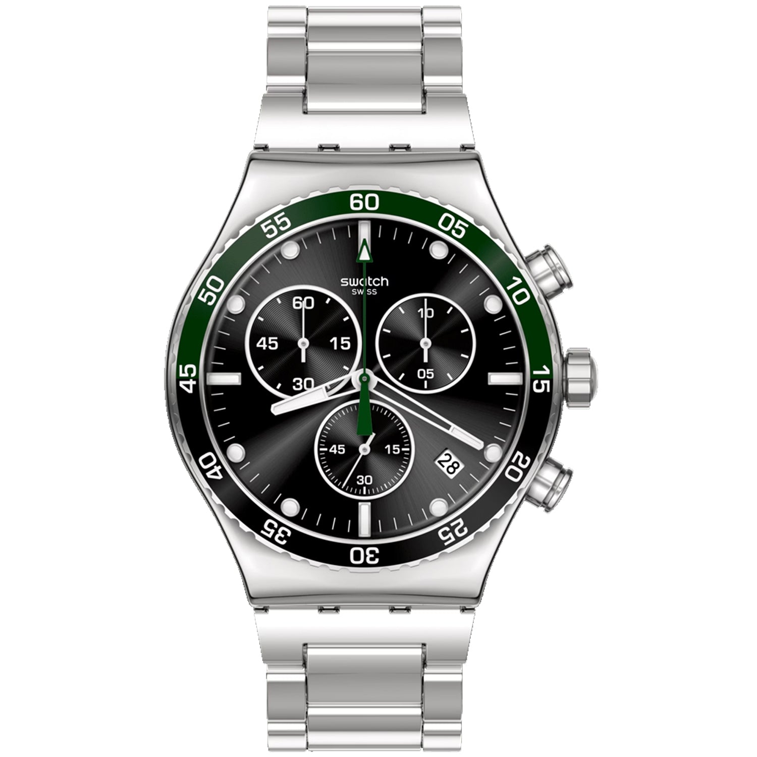 Swatch Men's Dark Green Irony